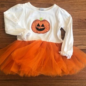 Halloween MudPie Shirt with Tutu